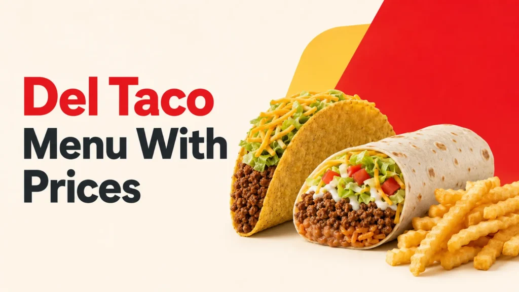 Del Taco Menu With Prices