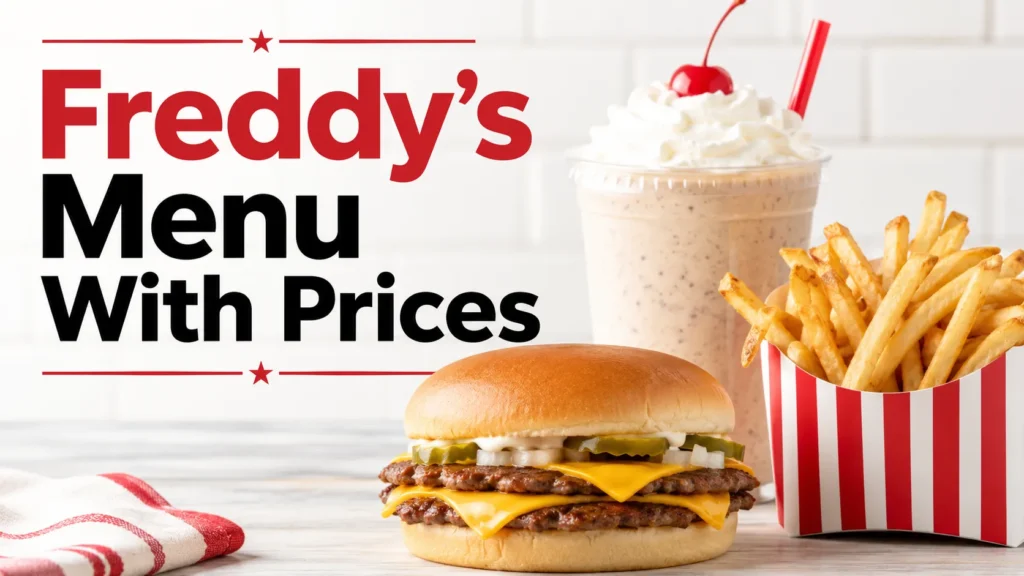 Freddy’s Menu With Prices