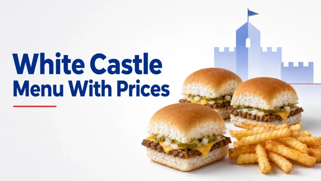 White Castle Menu With Prices