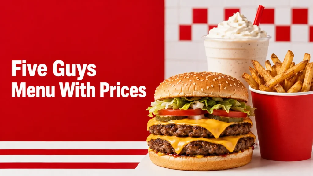 Five Guys Menu With Prices