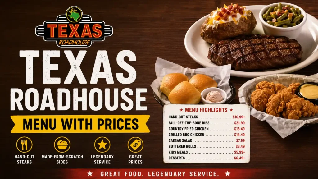 Texas Roadhouse Menu With Prices